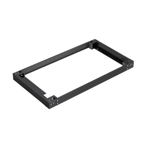 Цоколь ONTEK BASE66-9005 для напольных шкафов серии TC 600х600х100мм, черный RAL 9005