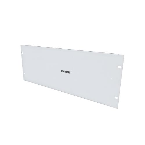 Панель 4U заглушка ONTEK BLK4U-7035, крепление 19 4U, серый RAL 7035