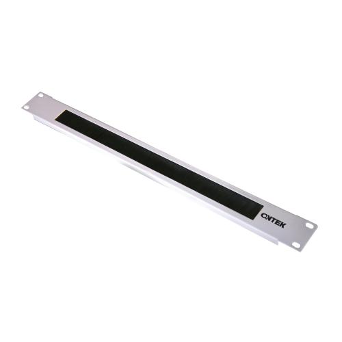 Огранизатор щеточный ONTEK COB1U-7035, крепление 19 1U, серый RAL 7035