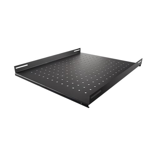 Полка стационарная ONTEK SH800-9005 470х550мм, для напольных шкафов глубиной 800мм, черный RAL 9005