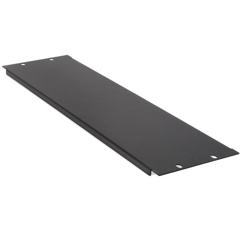 Панель 3U заглушка ONTEK BLK3U-9005, крепление 19 3U, черный RAL 9005