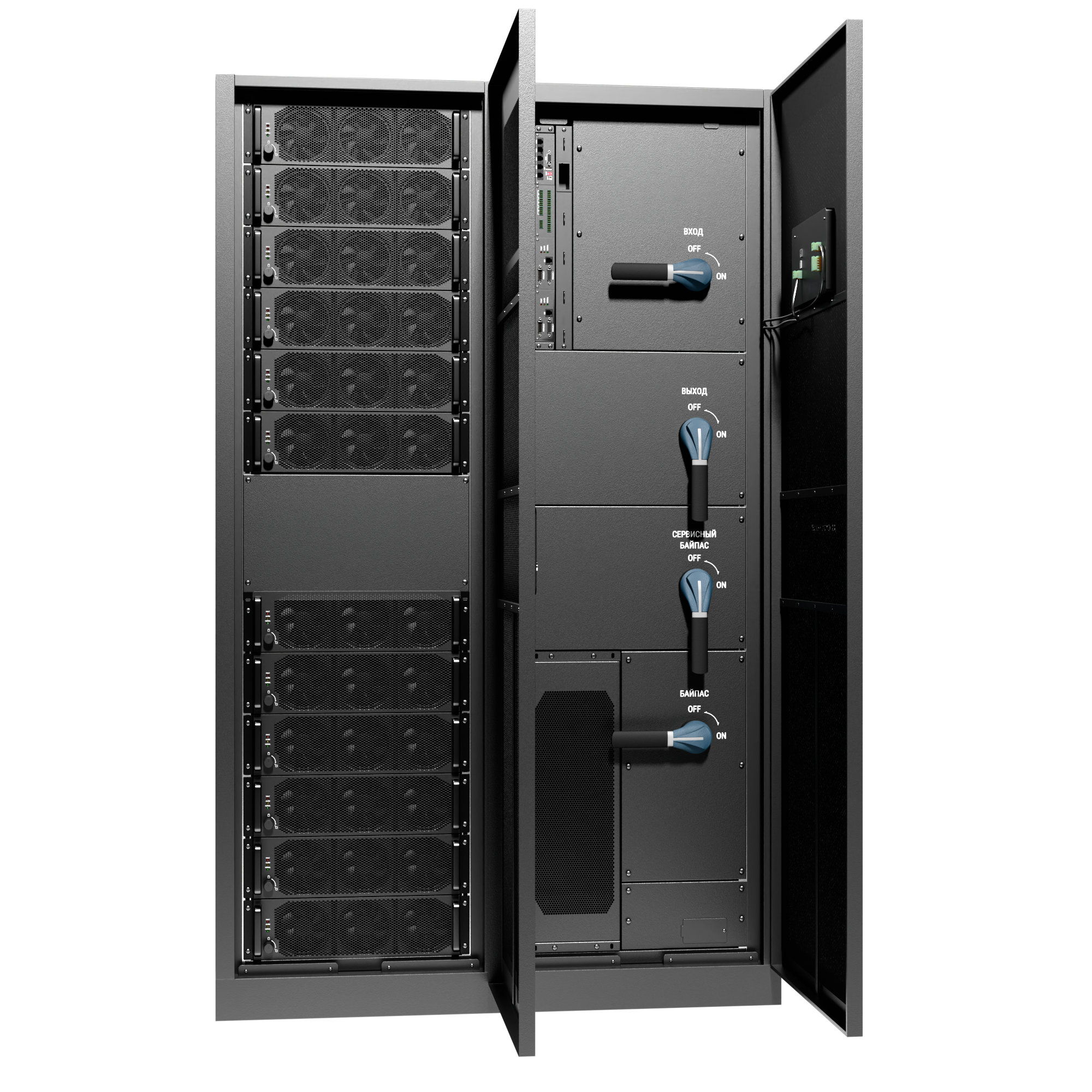 MPM Plus 200-600 кВА с модулями на 50 кВА